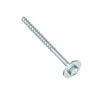 Vis HECO MULTI-MONTI-PLUS S - tête hexagonale avec rondelle DIN 440 - zingué blanc - D12 x L180 - Réf. 48463