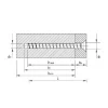Vis HECO MULTI-MONTI-plus F - Tête fraisée D10 x L70 - Réf. 48527