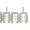 Les cales sont disposées par grappe de 10
Chaque cale PVC est sécable individuellement. Les cales peuvent être repliées en accordéon les unes sur les autres pour former un ensemble plus épais, selon un pas de 1,3mm.